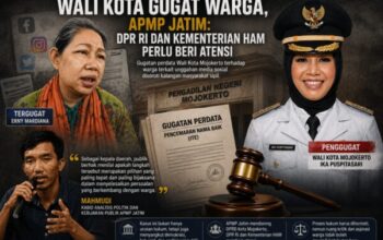 APMP Jatim Minta DPR RI dan Kementerian HAM Beri Atensi Gugatan Wali Kota Mojokerto terhadap Warga