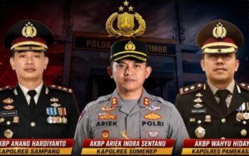 Jelang HUT ke-80 Bhayangkara, Tiga Kapolres di Madura Berganti