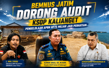 BEMNUS Jatim Dorong Audit KSOP Kalianget, Pengelolaan APBN Rp75 Miliar Jadi Perhatian