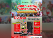 Catat Tanggalnya! Jalan Sehat HIDAR ke-58 Darul Ulum Digelar 3 Juli 2026