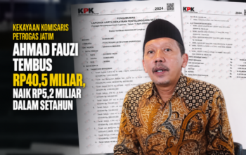 Kekayaan Komisaris Petrogas Jatim Ahmad Fauzi Tembus Rp40,5 Miliar, Naik Rp5,2 Miliar dalam Setahun