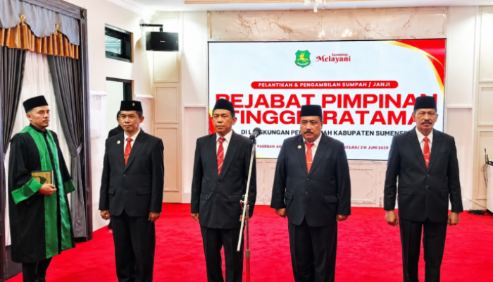 Pemkab Sumenep Rotasi 4 Pejabat Eselon II, Bupati Fauzi Tekankan Birokrasi Adaptif dan Inovatif