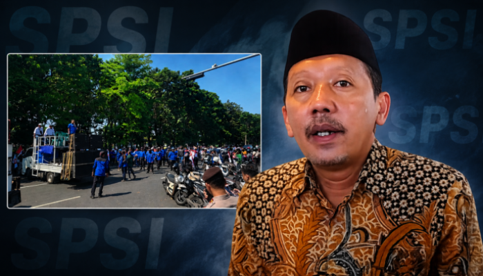 Aksi KCB Soal PJU Diwarnai Kehadiran Massa SPSI, Holik: Ada Kesan Upaya Meredam Aspirasi