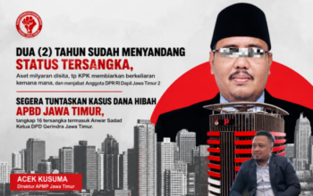APMP Jatim Tagih Ketegasan KPK, Minta 16 Tersangka Kasus Dana Hibah Segera Diproses