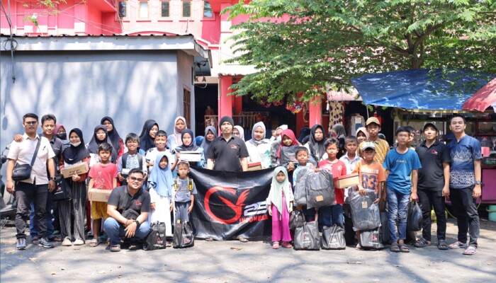 Sambut Tahun Ajaran Baru, G25 Indonesia Bantu Seragam dan Perlengkapan Sekolah Anak Kurang Mampu