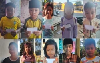 Media Siber Detikzone Istiqamah Berbagi, Hari ke-40 Program Sosial Diisi Santunan Anak Yatim