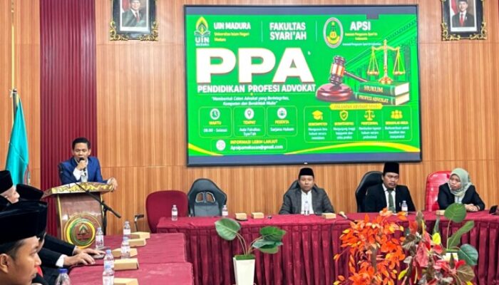 APSI dan UIN Madura Kolaborasi Gelar Pendidikan Profesi Advokat Angkatan V