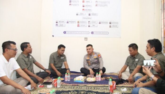 Silaturahmi Bersama JMSI, Kapolresta Sumenep Tegaskan Pentingnya Kemitraan dengan Media