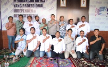 Silaturahmi ke SMSI, Kapolresta Sumenep Dorong Kolaborasi Polri dan Media Siber