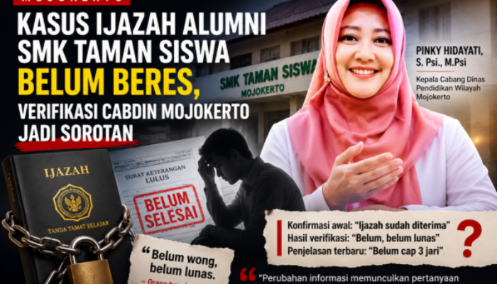 Kasus Dugaan Penahanan Ijazah SMK Taman Siswa, Keterangan Cabdin Berbeda Dengan Pengakuan Keluarga