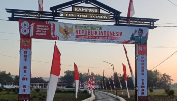 Kampong Pocang Temor Bersolek Sambut Kemerdekaan, Pemuda Jadi Motor Penggerak