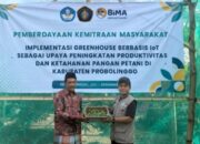 Greenhouse Berbasis IoT Dorong Produktivitas Petani di Probolinggo