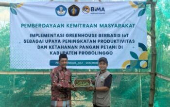 Greenhouse Berbasis IoT Dorong Produktivitas Petani di Probolinggo