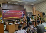 Wakil Rektor II UNIBA Madura Raih Gelar Doktor Cumlaude di Universitas Gajayana