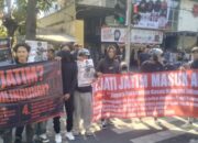 Demokrasi Dibungkam, Aksi “Quo Vadis Kejati Jatim?” Dihalangi Polisi, Muncul Surat Pembatalan Siluman