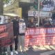 Demokrasi Dibungkam, Aksi “Quo Vadis Kejati Jatim?” Dihalangi Polisi, Muncul Surat Pembatalan Siluman