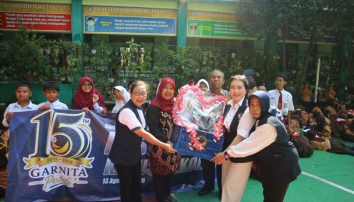 HUT Garnita NasDem ke-15, 150 Kakus Sekolah Bersih Dicanangkan di Jawa Timur