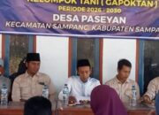 Yusuf Terpilih Jadi Ketua Gapoktan Desa Paseyan Periode 2026–2031