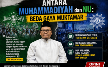 Antara Muhammadiyah dan NU: Beda Gaya Muktamar