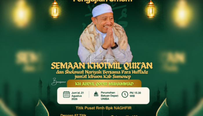Rumah Doktor Naghfir Jadi Pusat Khotmil Qur’an se-Kabupaten Sumenep