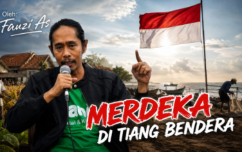 Merdeka di Tiang Bendera