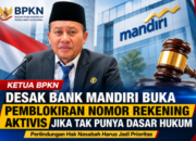 Ketua BPKN Desak Bank Mandiri Buka Pemblokiran Rekening Aktivis Jika Tak Memiliki Dasar Hukum