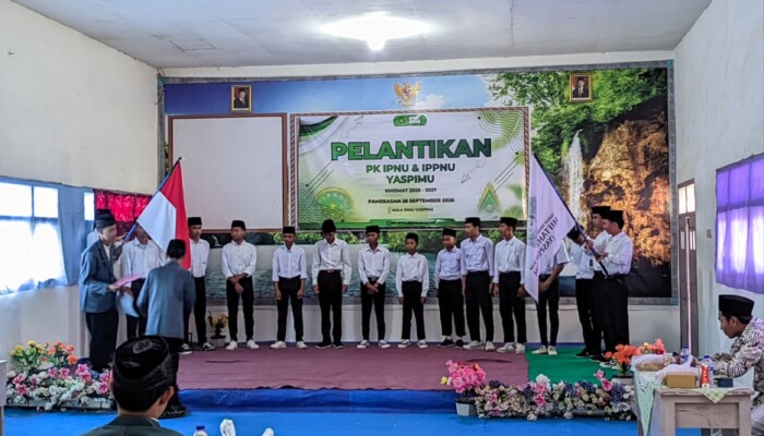 PK IPNU-IPPNU Yaspimu Pamekasan Resmi Dilantik, Perkuat Kaderisasi Pelajar NU