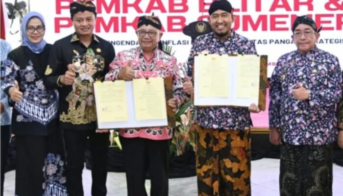 Kendalikan Inflasi Pangan, Sumenep Gandeng Blitar Perkuat Pasokan Komoditas Strategis