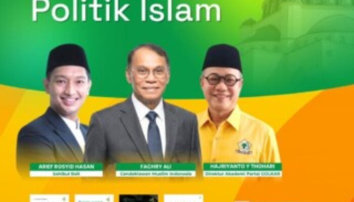 Arief Rosyid Hasan Buka Rute Baru Politik Islam lewat Karya-karyanya