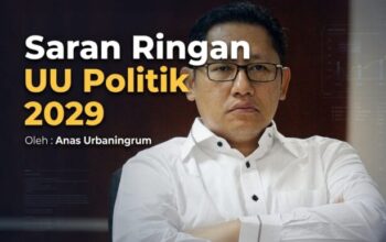 Saran Ringan UU Politik 2029