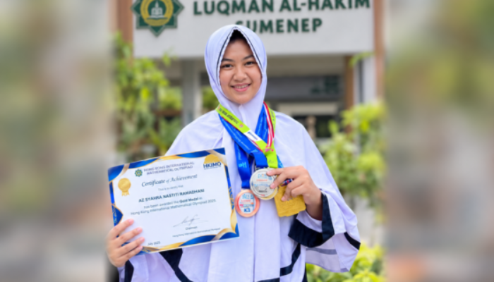 Siswi SMP Integral Luqman Al-Hakim Sumenep Borong Medali Nasional dan Internasional