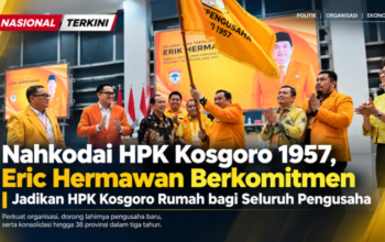 Nahkodai HPK Kosgoro 1957, Eric Hermawan Berkomitmen Jadikan HPK Rumah bagi Seluruh Pengusaha