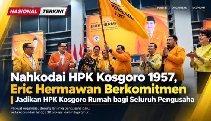 Nahkodai HPK Kosgoro 1957, Eric Hermawan Berkomitmen Jadikan HPK Rumah bagi Seluruh Pengusaha