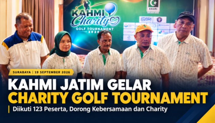 KAHMI Jatim Gelar Charity Golf Tournament, Diikuti 123 Peserta