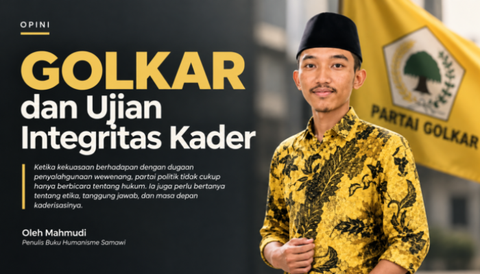 Golkar dan Ujian Integritas Kader